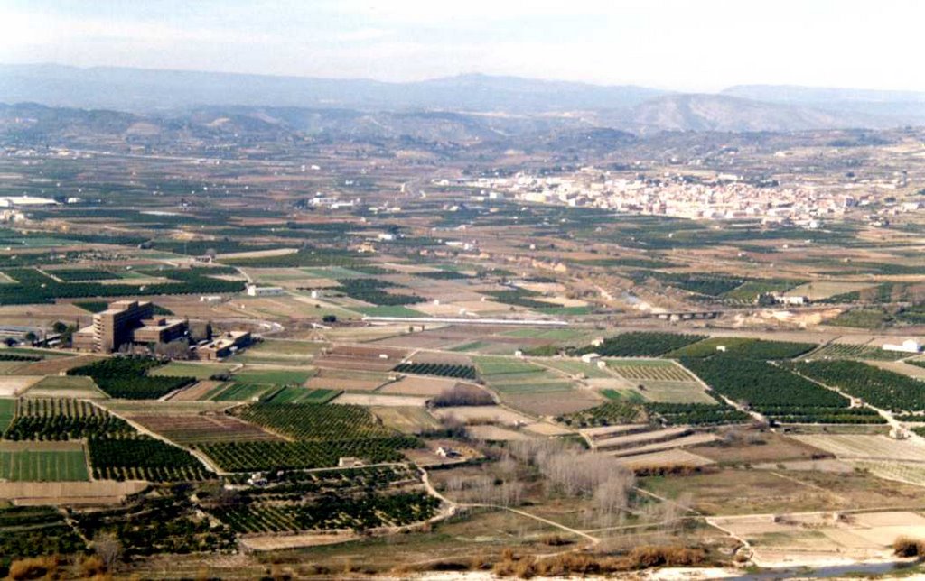 Llosa de Ranes, desde el Puig de Xativa, Vicente Donet by Fengiber fengiber