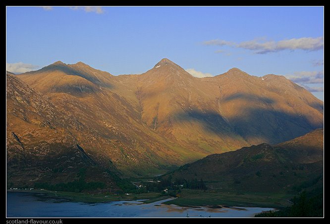 Five Sisters of Kintail from Ratagan, Northwest Highlands, Scotland by scotlandflavour