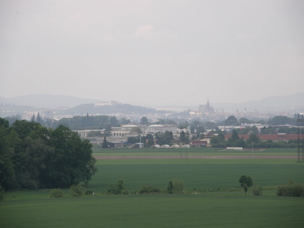 Brno - pohled z Rebešovic by vitagr