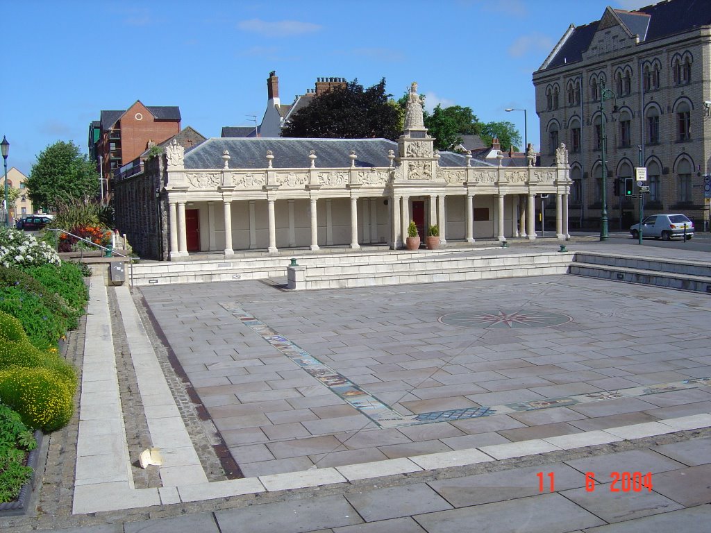 Queen Anne`s Walk, The Strand, Barnstaple, Devon. by maurice clements