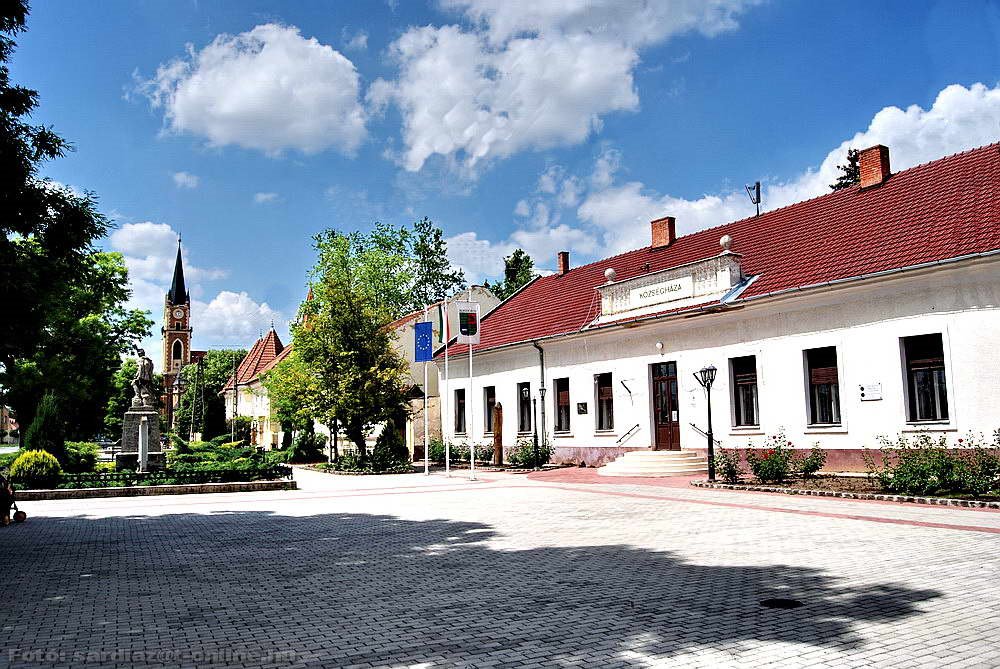 Village Hall and temple - Kondoros DSC_5702-2 by Sárdi A. Zoltán ♥Budapest♥