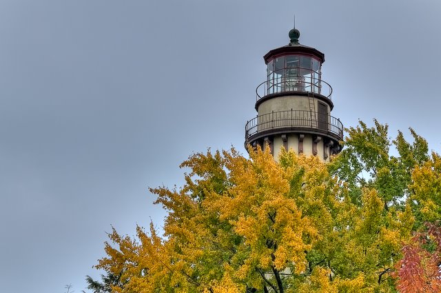 Grosse Point Lighthouse by Michael Aaron Hansen