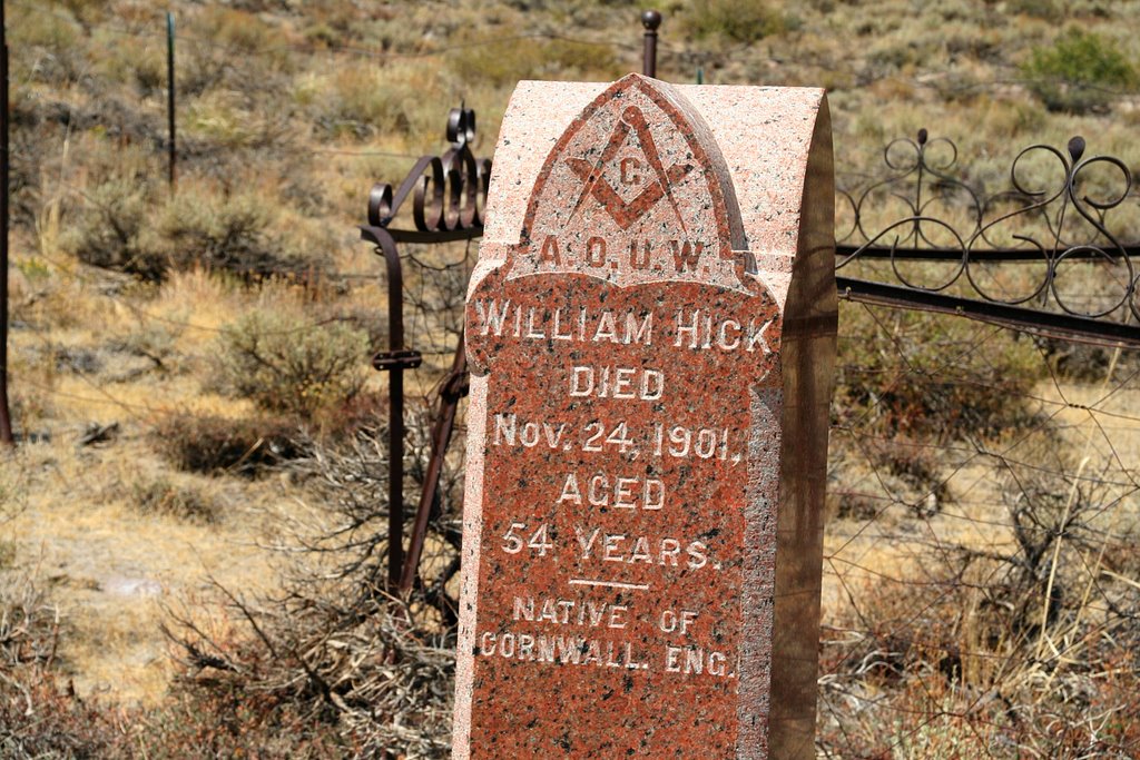 Bodie; Masonic sign by Phil Nieto