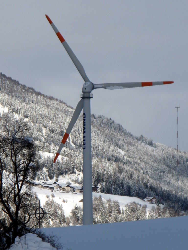 Aerogeneratore Leitwind, Malles Venosta by Claudio Pedrazzi