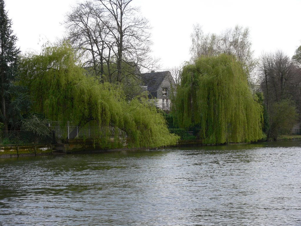 Caen's river by Andrey Tishchenko