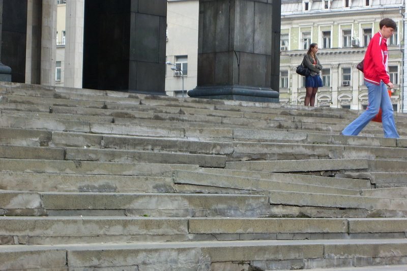 Lenin's State Library stairs by Lejgo_inc