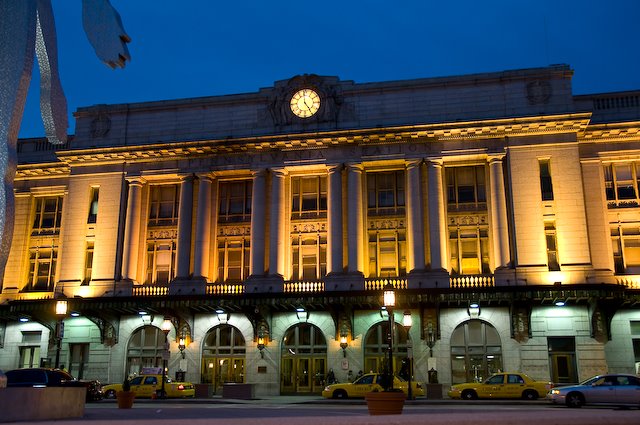 Penn Station at Dusk by Michael Aaron Hansen