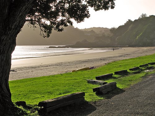 Oneroa Beach by God-Man