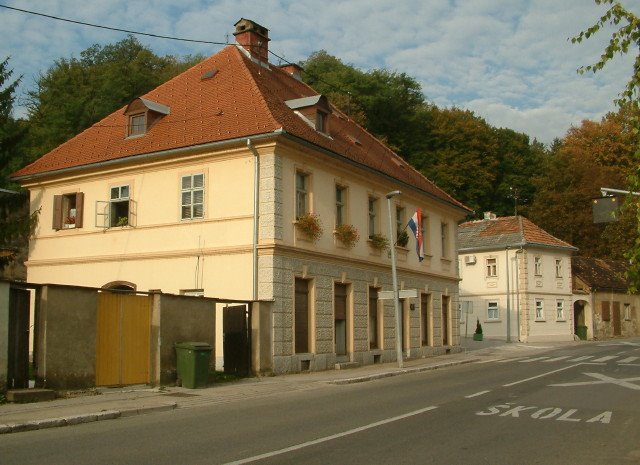 Old houses on the Dubovac street by Gábor Ligeti