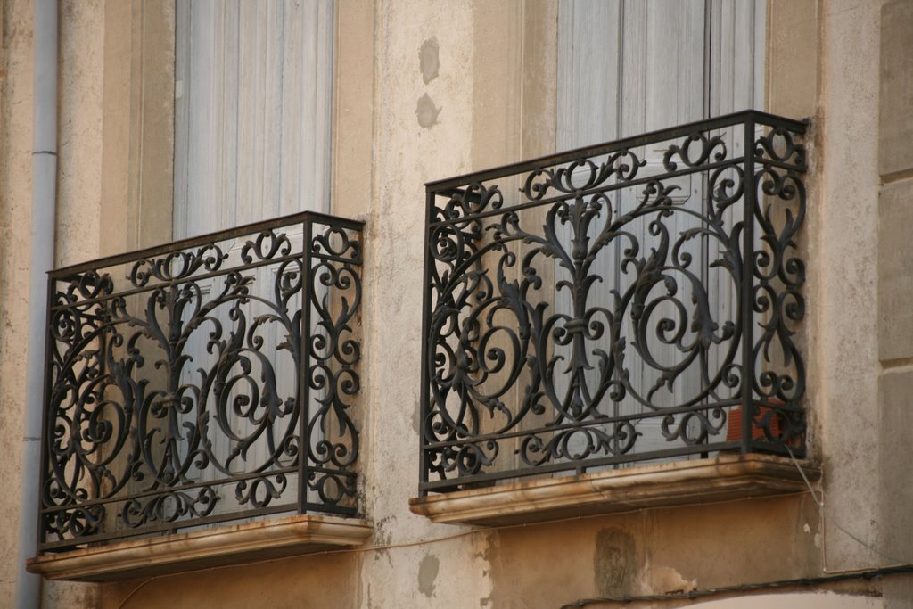 Rue de la République, Argelès-sur-Mer, Pyrénées-Orientales, Languedoc-Roussillon, France by Hans Sterkendries