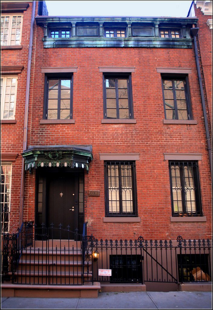 152 West 11th Street - NYC - December 2008 . . . . . . . . . . . . . Part of the Greenwich Village Historic District, this Greek Revival style house was built in 1836. by LuciaM