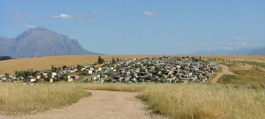 Township Outside Tulbagh by Glyn