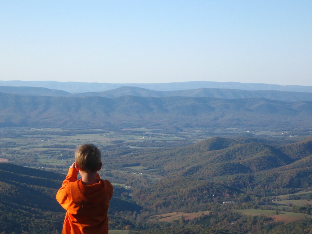 Young Boy Looking Out by alchemist_x