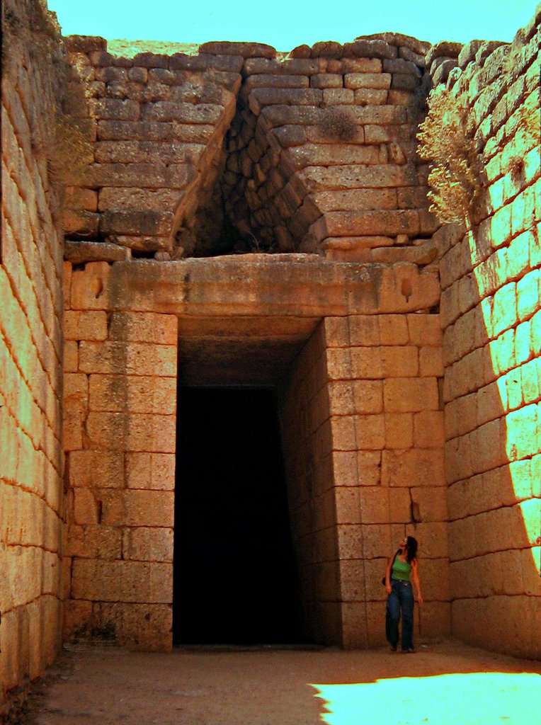 Micenas 1.973 - The Treasury of Atreus or Tomb of Agamemnon. by RF Rumbao