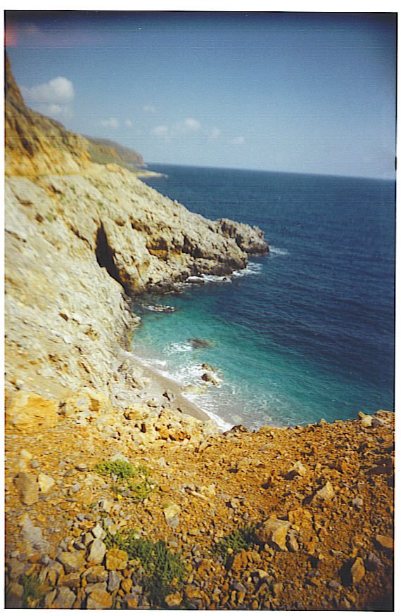 Littoral turquoise en Crête by Emmanuel Chamard