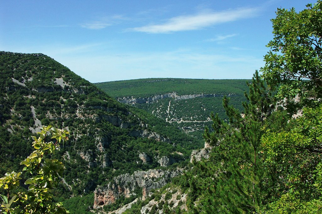 Au sortir des Gorges de la Nesque by zepelin78