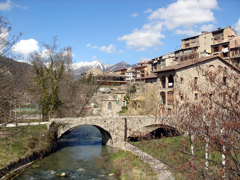 Vista de Bagà (www.GuiaManresa.com) by Pius X Cisa i Camps