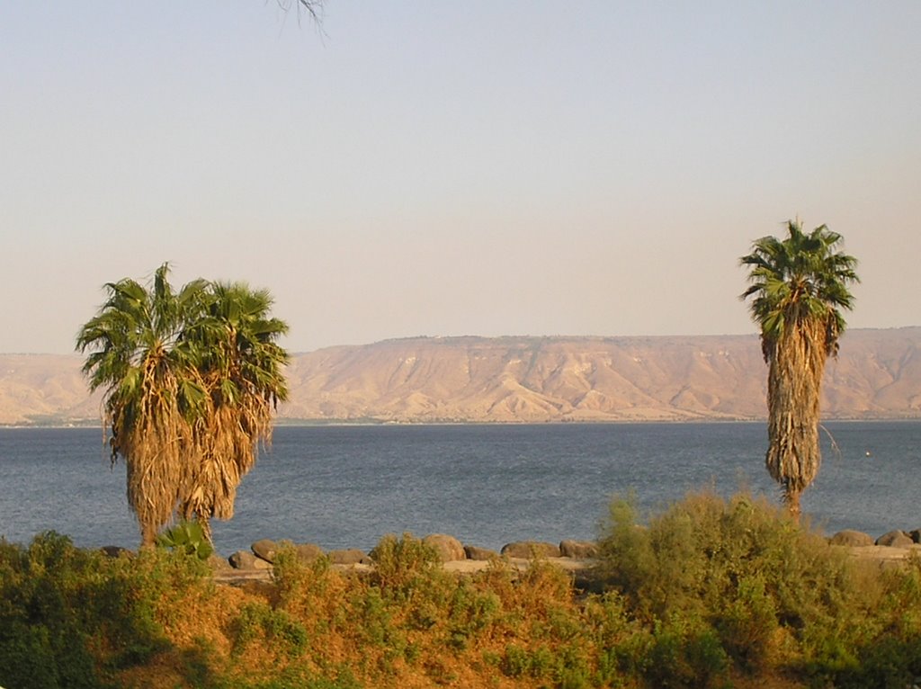 Tiberias - Sea of Galilea view by tom.p