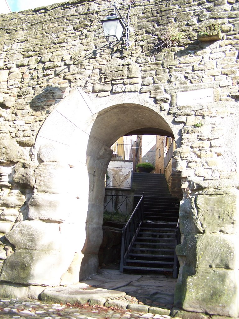 Porta bifora - cortona by fabrizio farsetti