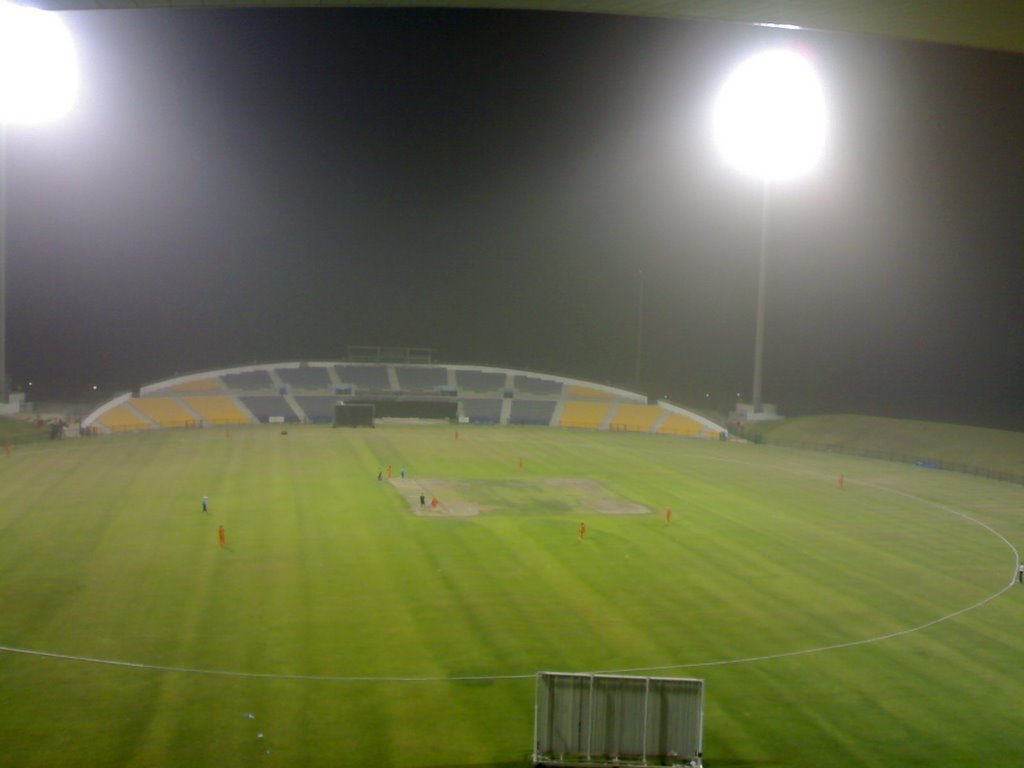 Stadium from commentary box by alizaheer