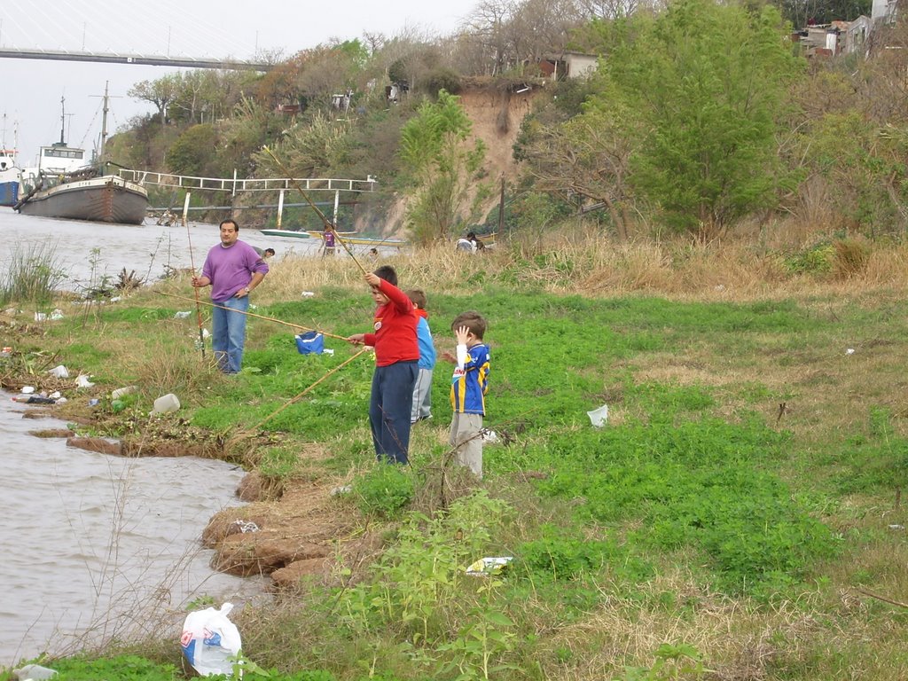 Pescando en la ciudad deportiva by laloderosario