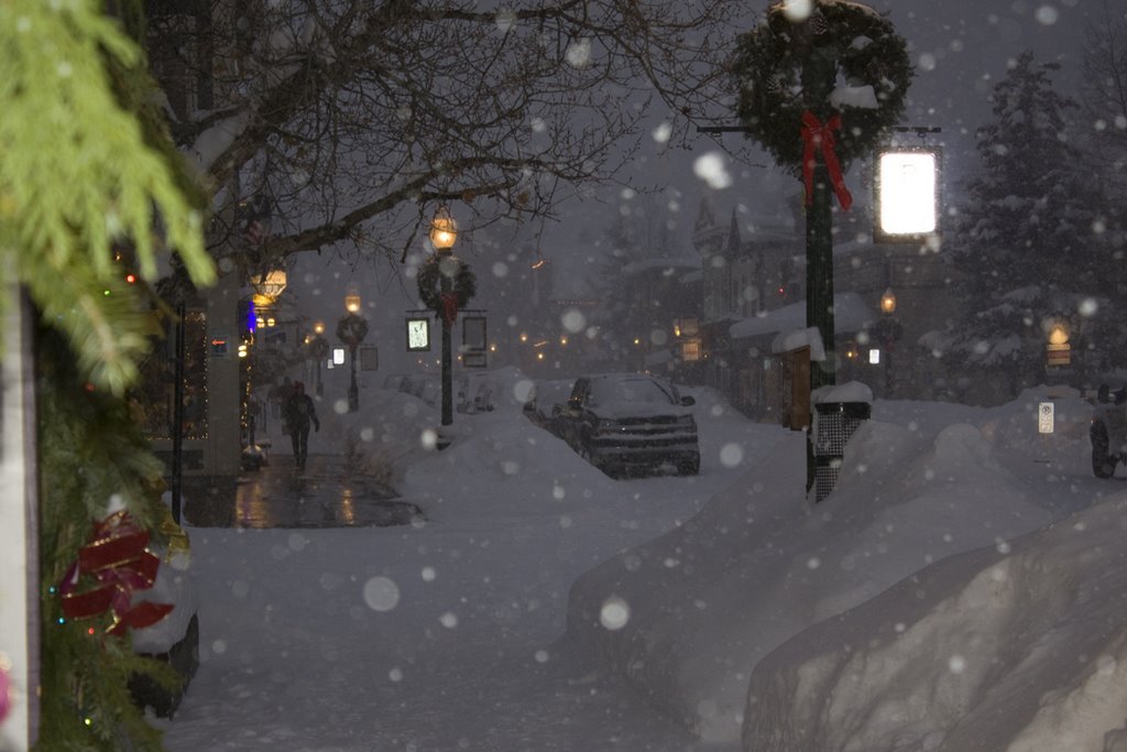 Snowing in Crested Butte - 12/18/2008 by ajjacoby1