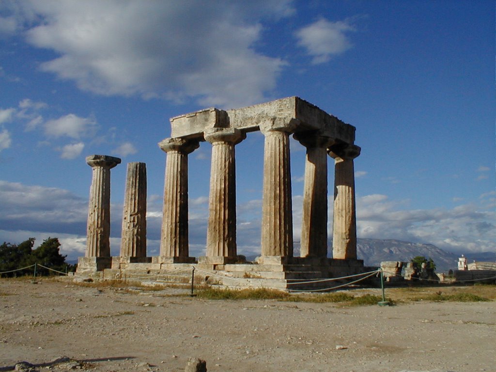 Templo de Apolo Corinto by Kastilianikos