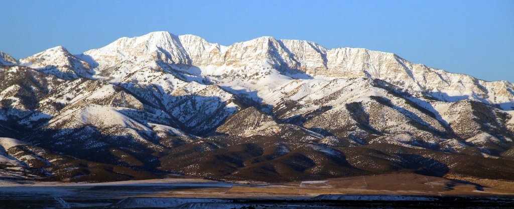 Stansbury Mountain Morning... by acidman1968