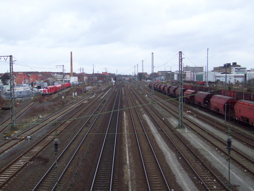 Zufahrt Hildesheim Hbf by Ocean Star