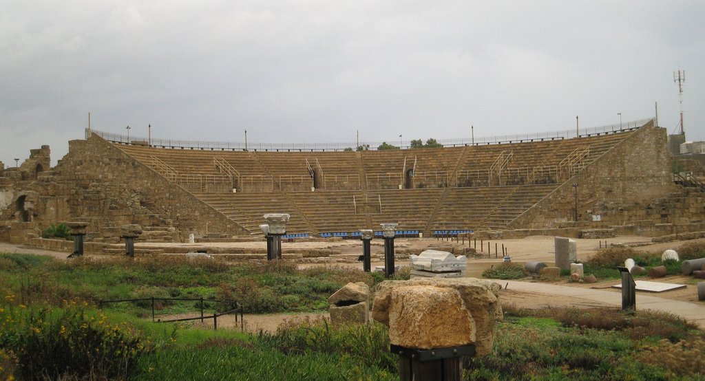 Teatro Cesárea Marítima, Israel by reydelparamo