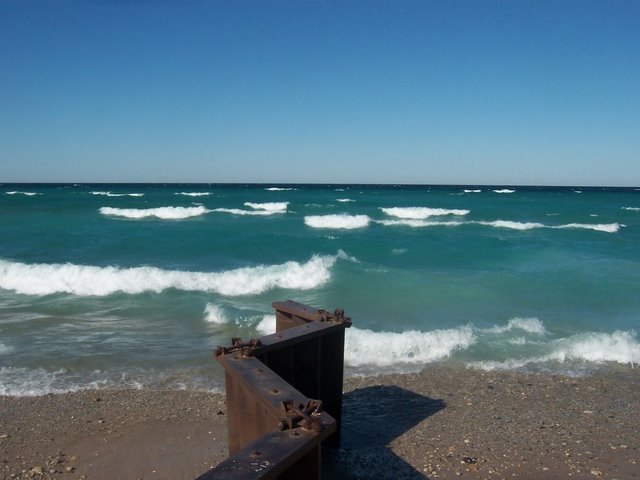 Lake Michigan at Point Betsie by conradthedog