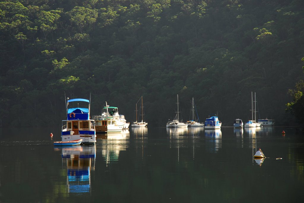 Bobbin Head, Hawkesbury River by Michael J. Abrahams