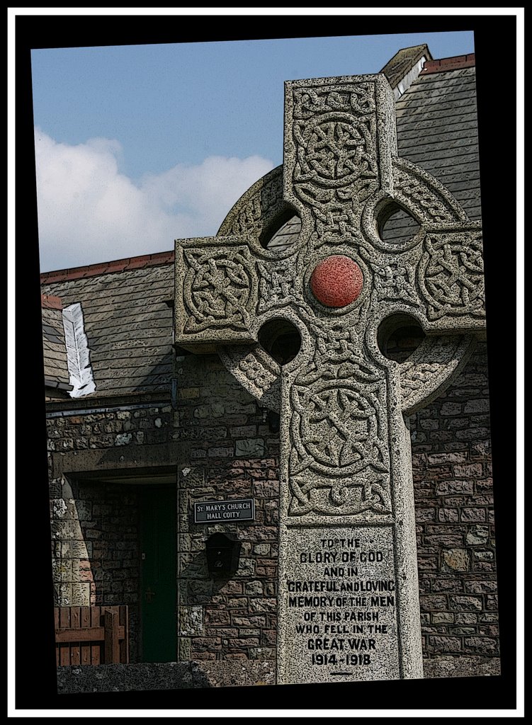 St Mary's Church Hall Coity by Robert Hatton