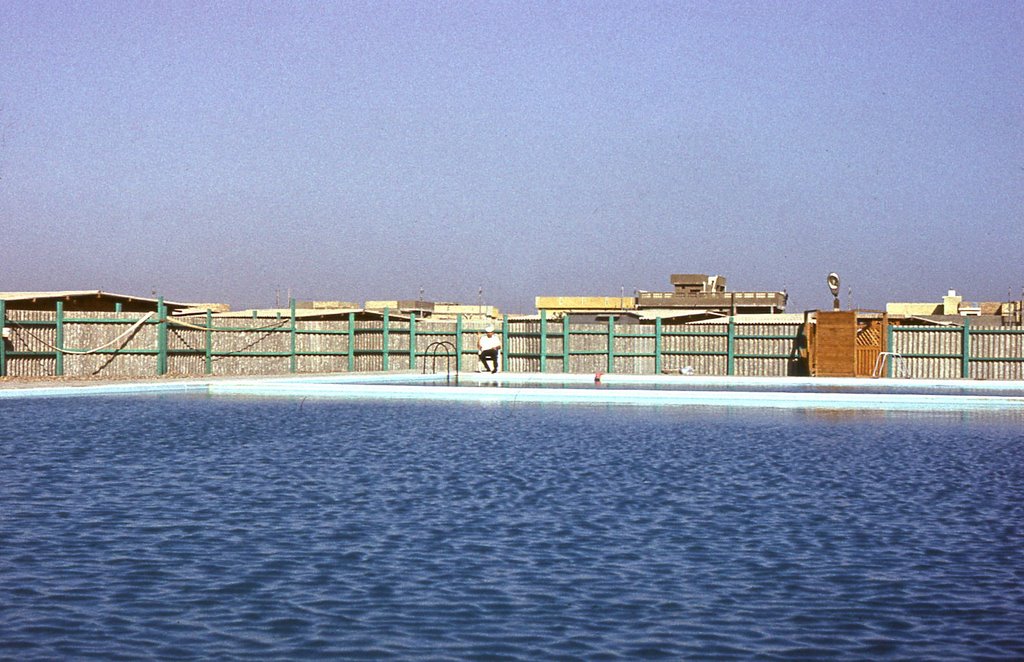 Baghdad. 1985. Polish camp of "100 Engineers" Pool by jerzyt21