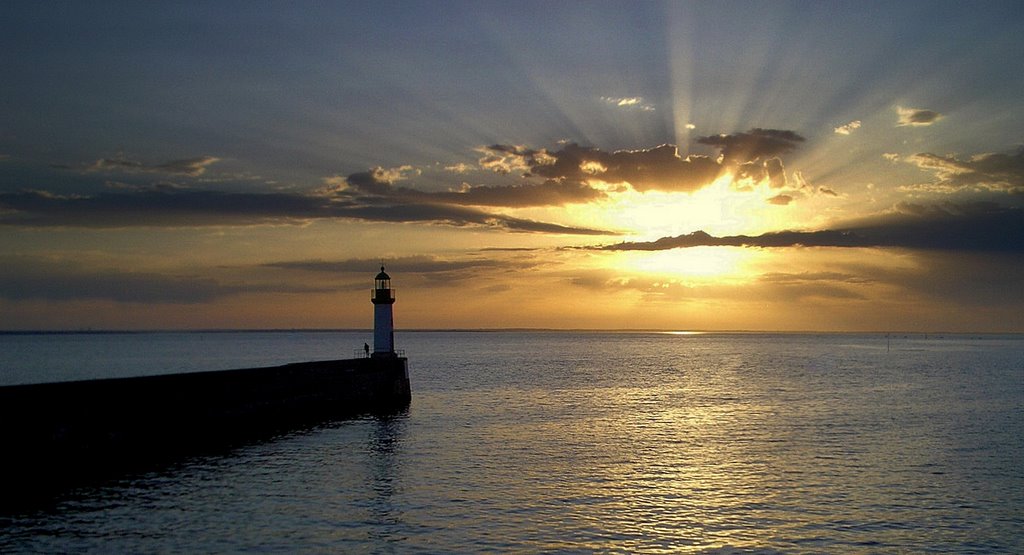 Ile de Groix : Port Tudy au petit matin by jean pierre Guinamar…