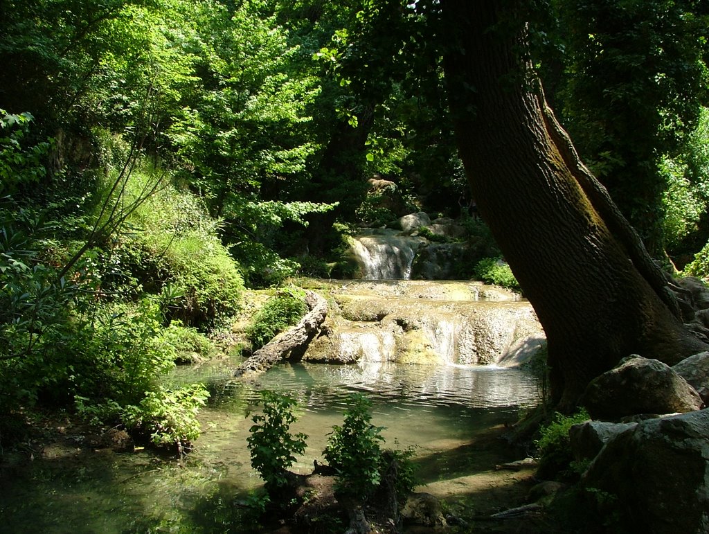 Waterfall, Turgutköy, Marmaris by Mustafa Orhon