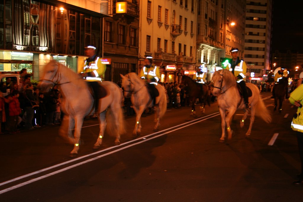 Policia Municipal Coruña a caballo by la_lux2002