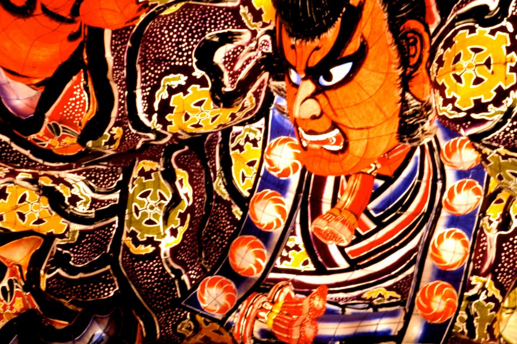 Nebuta float by Patrick de Volpi