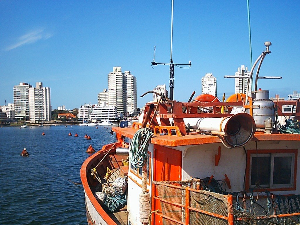 BARCO DE PESCA by César Améndola