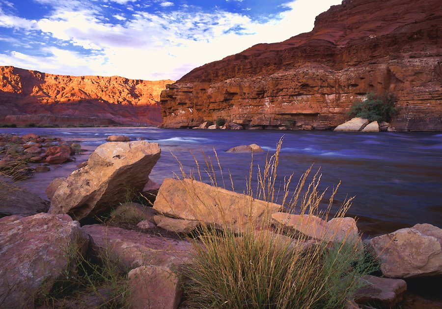 Colo. River Sunset, AZ by Dean Lee Uhlinger