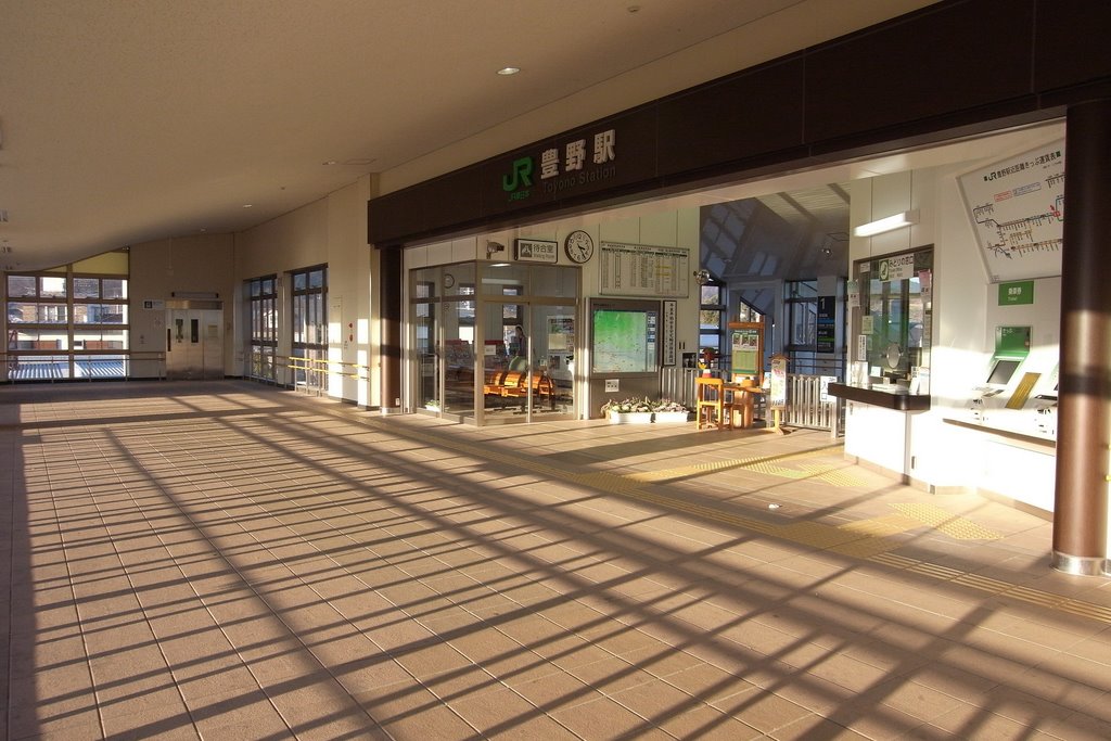 Toyono Station by Hirugami