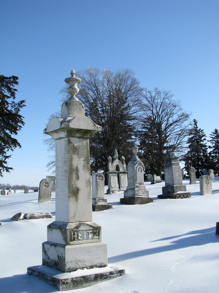 Cemetery at the Church on the Hill by Jesse *