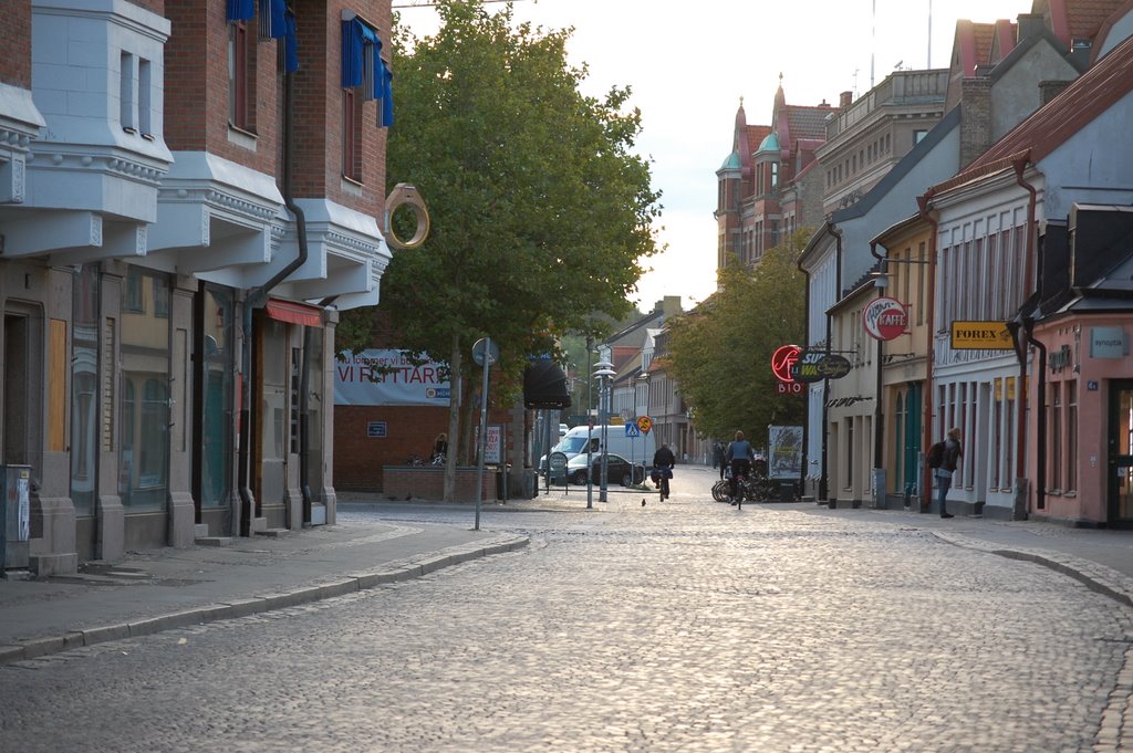 Västra Mårtensgatan från Stora Södergatan by O.v.K.