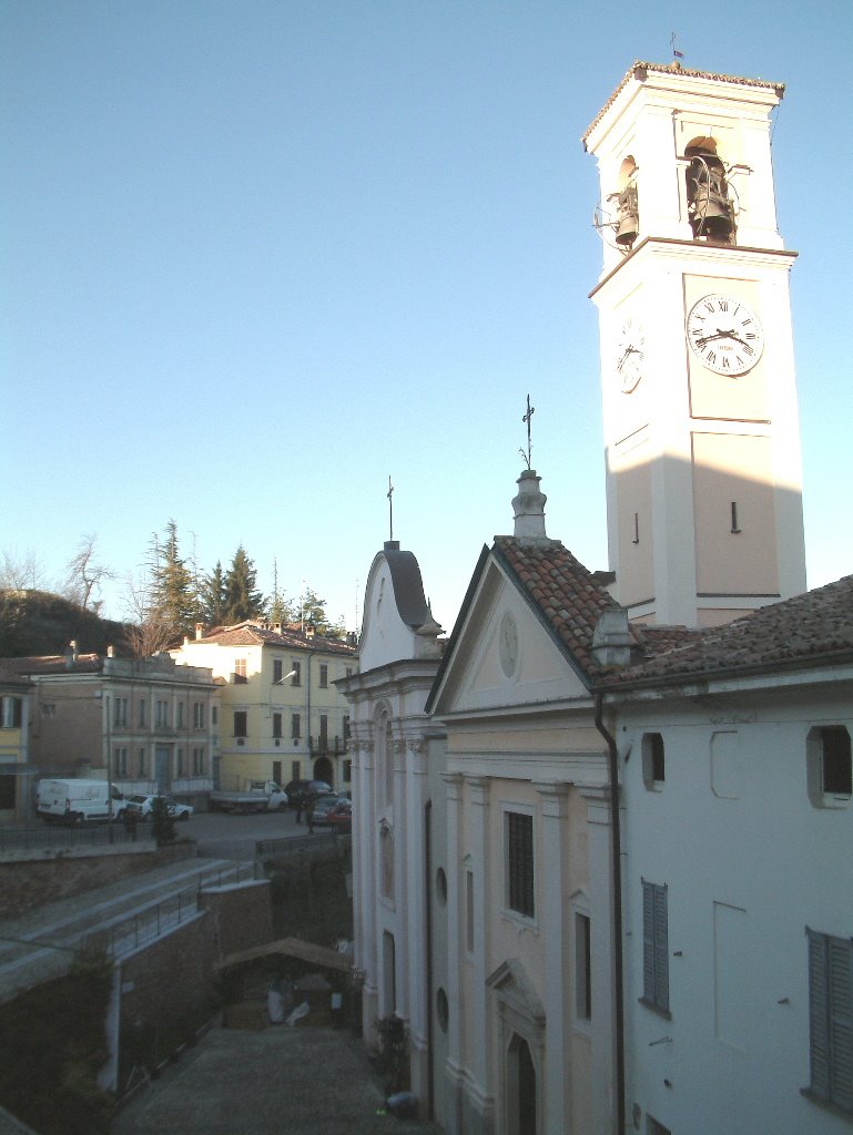 Montù Beccaria, preparando il presepe vivente by Giuseppe Milasi