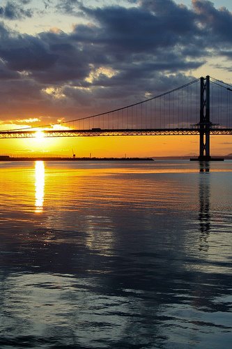 The Forth road bridge by macaz1977