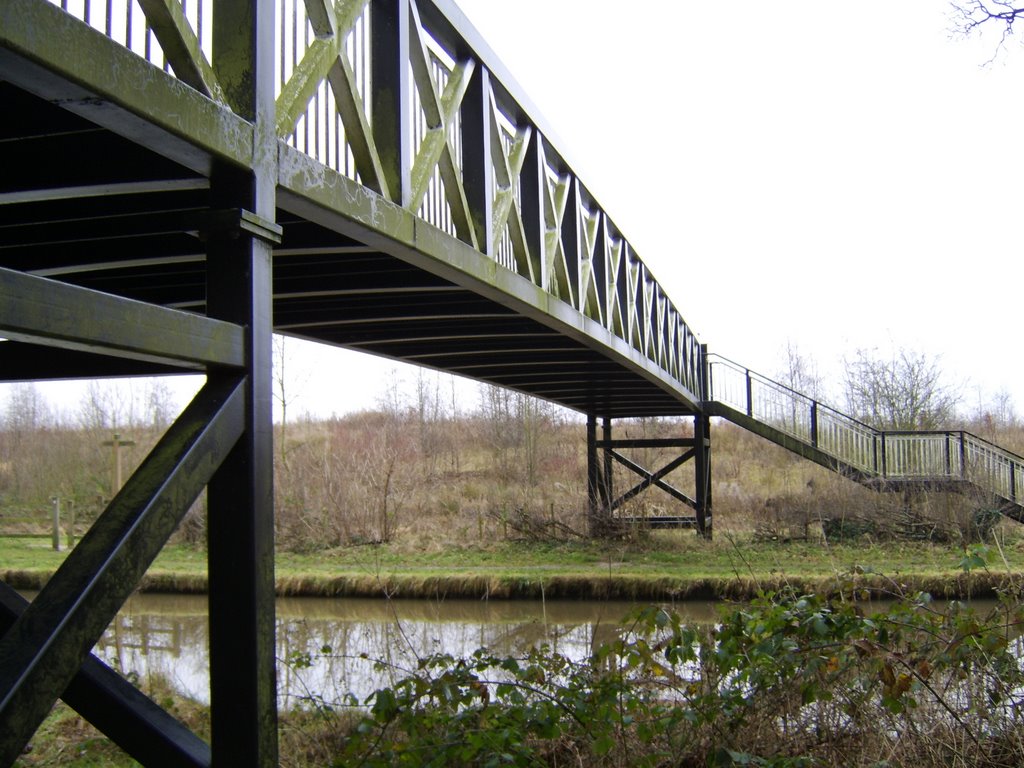 Footbridge by John Mulder