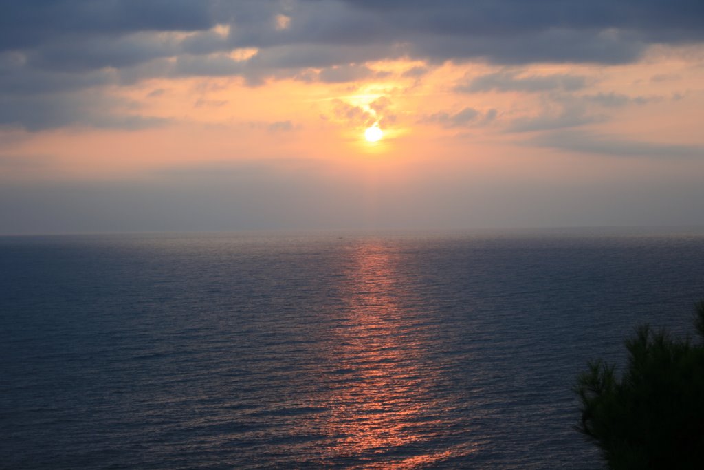 Sunset over Aigua Blava, Begur by Bart Bekaert