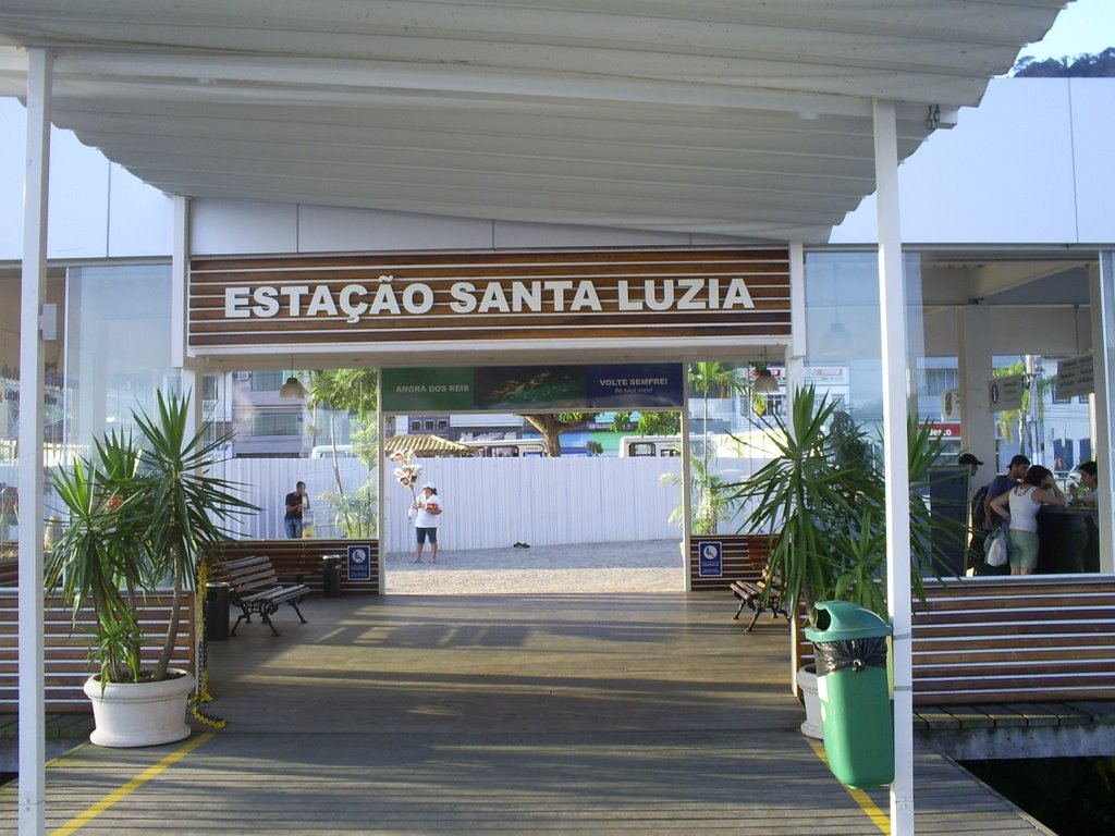 Estação Santa Luzia - Cais de Angra dos Reis - RJ by Délio de Lemos