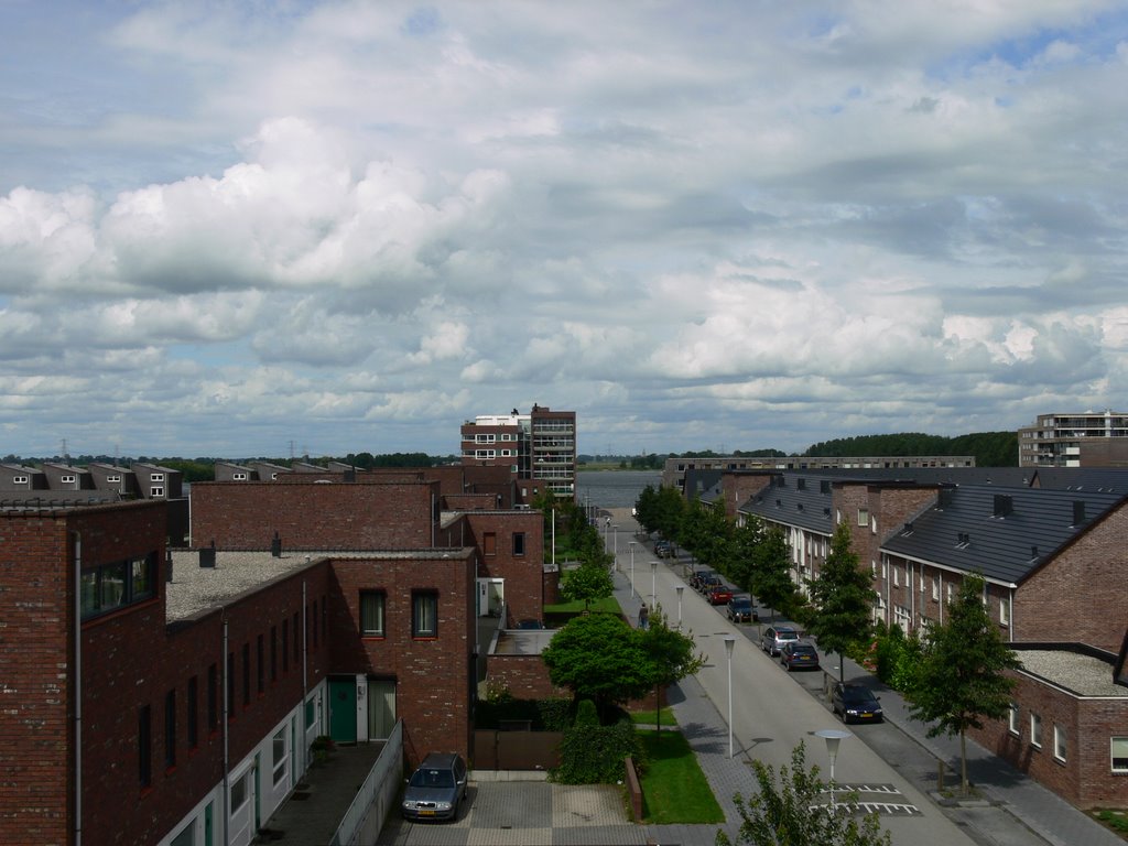 Kijkrichting Noord-Oost richting Hasselt (Milligerplas) by grijfland