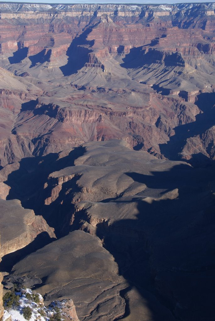 The Grand Canyon, morning view from the south rim by János Hajas